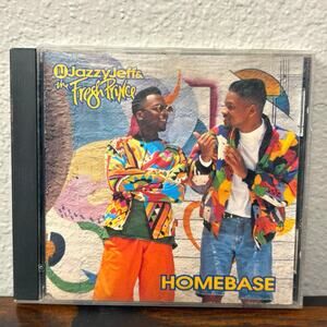 Homebase by DJ Jazzy Jeff & the Fresh Prince CD 1991 Jive 90s Y2K Media